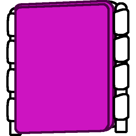 A bright pink tension adjustable backrest on two black and white back canes with visible tension adjustable straps.